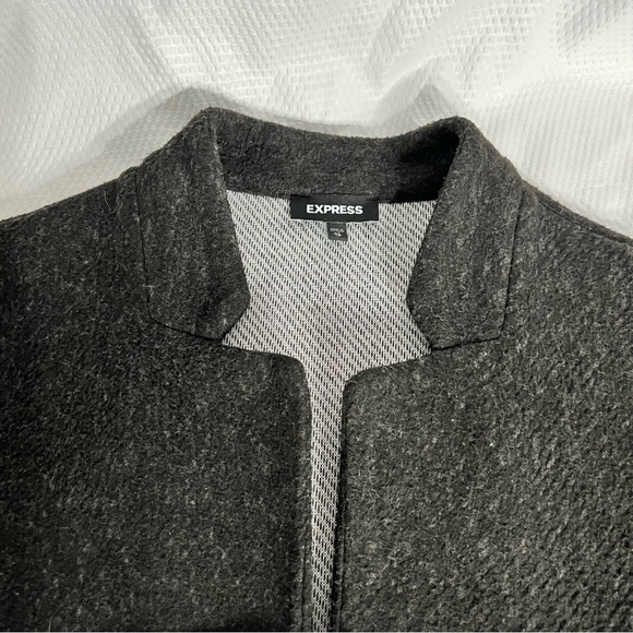 Express Peo Coat Medium length Blazer Women’s size XS - Picture 6 of 11